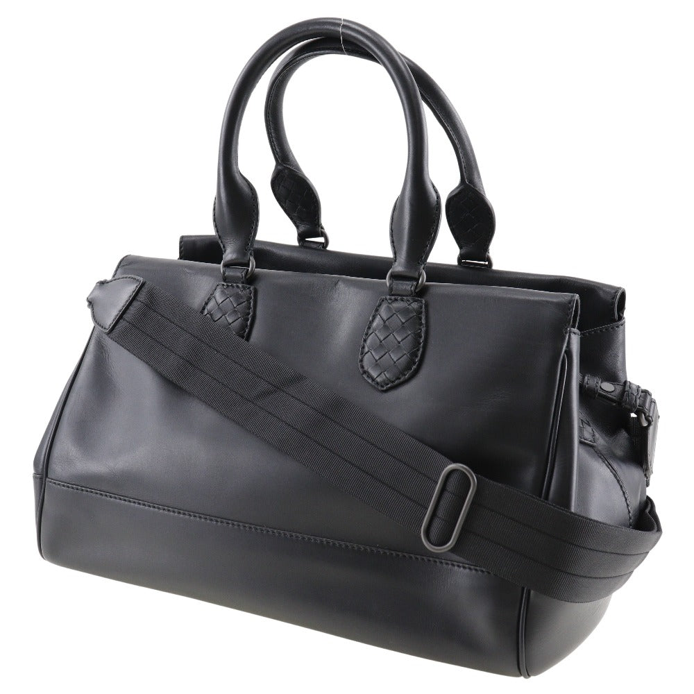 Bottega Veneta Black Calfskin Handbag