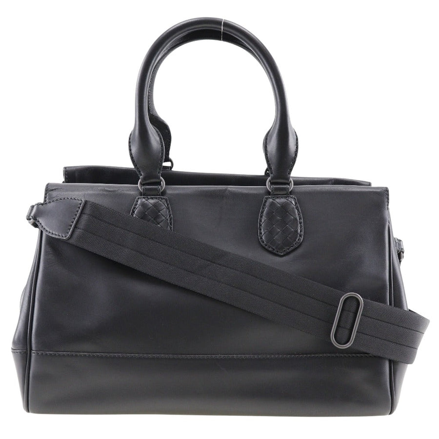 Bottega Veneta Black Calfskin Handbag