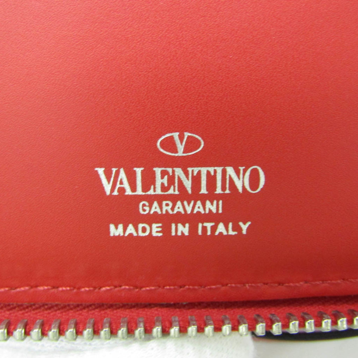 Valentino Garavani Red Leather Vltn