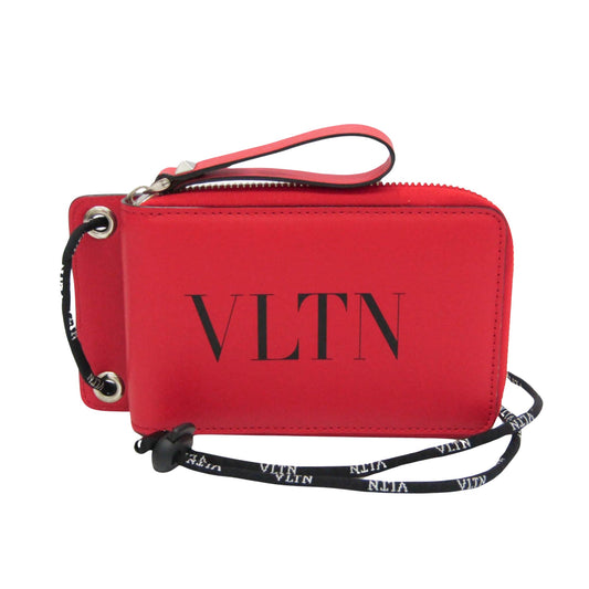 Valentino Garavani Red Leather Vltn