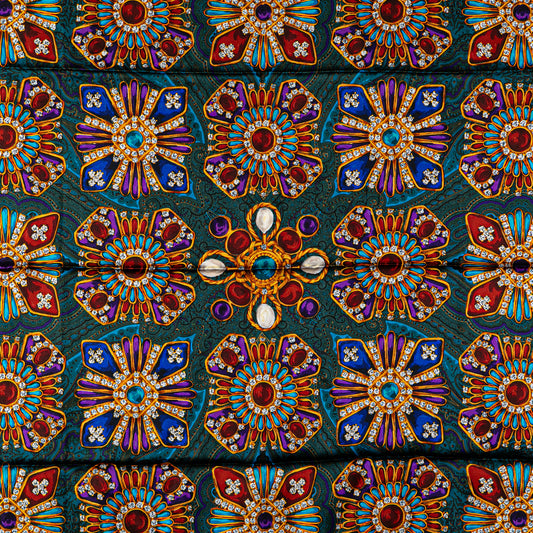 Chanel Gripoix Silk Scarf