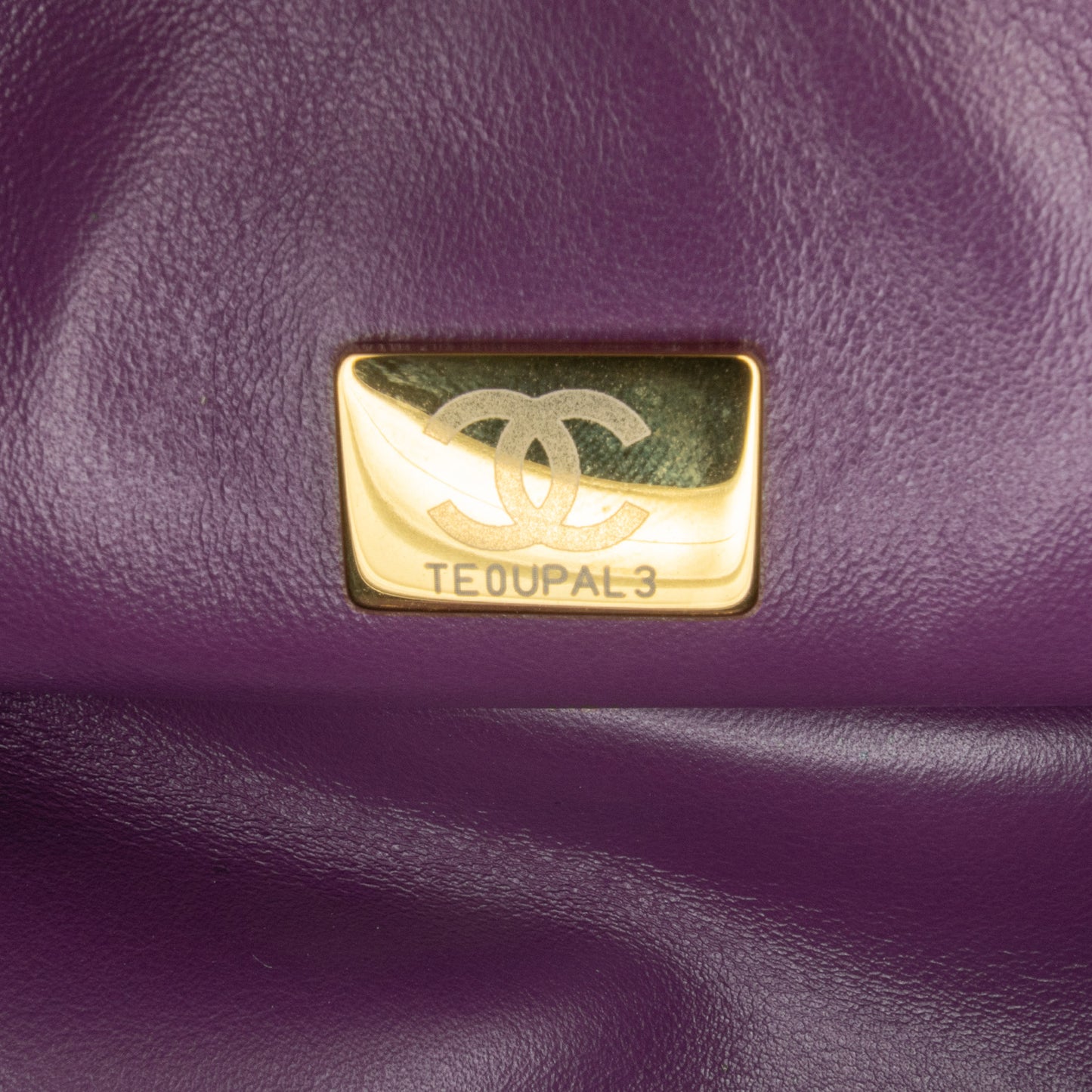 Chanel Small Quilted Shearling Vanity Case