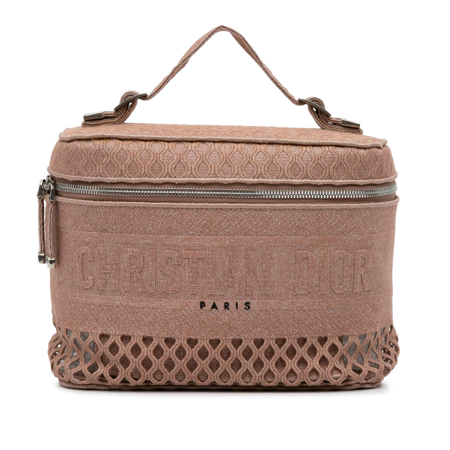 Dior Mesh Embroidered Diortravel Vanity Case