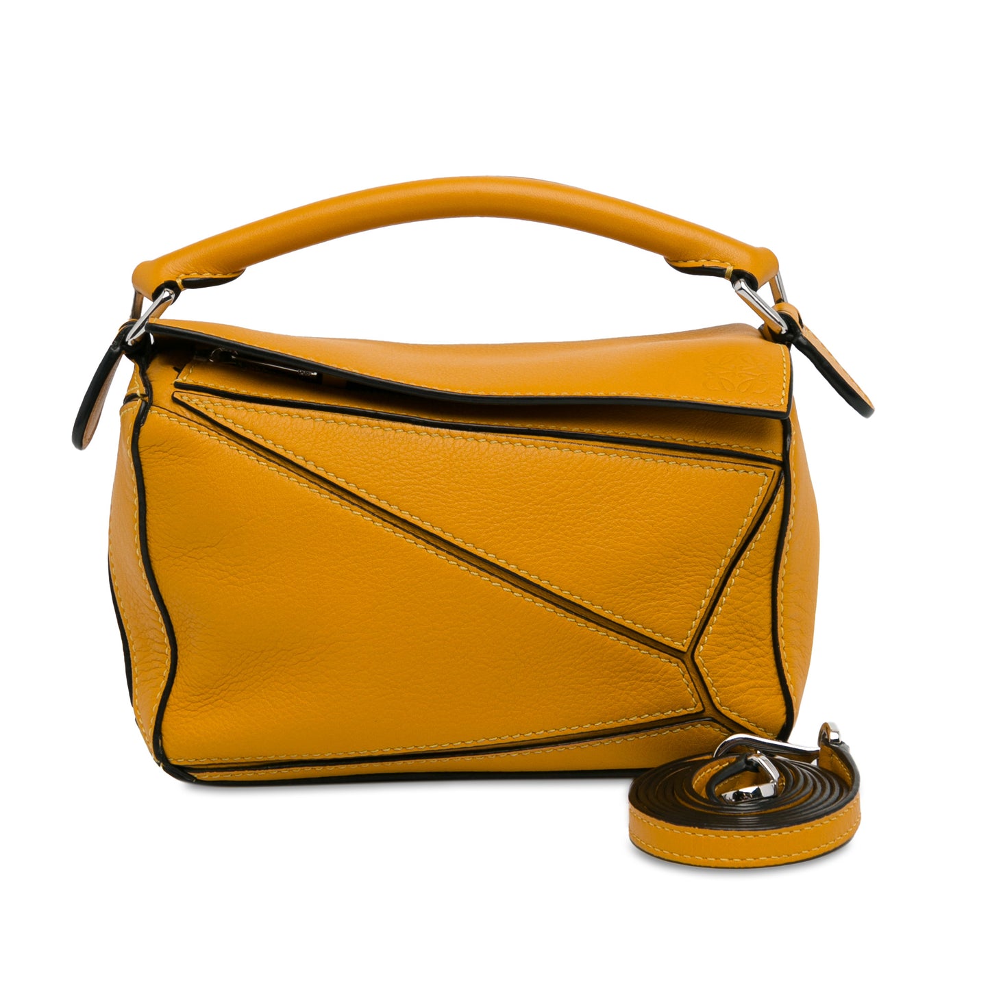 Loewe Mini Calfskin Puzzle Satchel