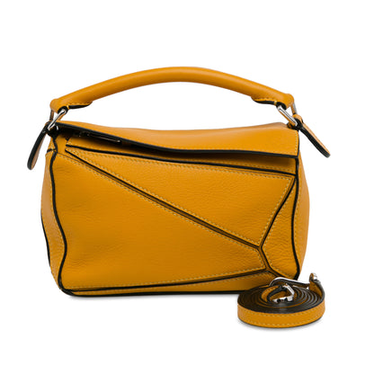 Loewe Mini Calfskin Puzzle Satchel