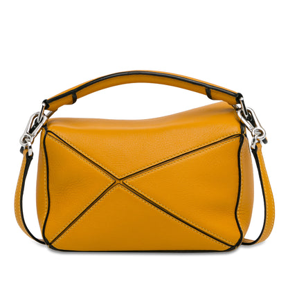 Loewe Mini Calfskin Puzzle Satchel