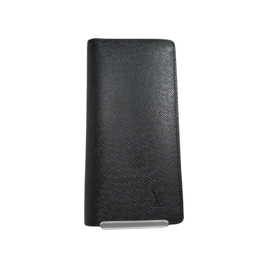 Louis Vuitton Black Leather Brazza