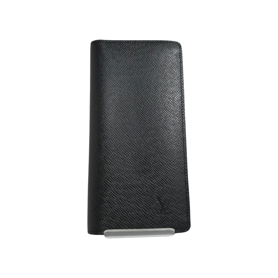 Louis Vuitton Black Leather Brazza
