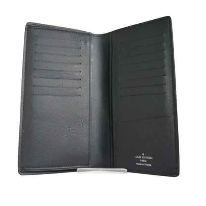 Louis Vuitton Black Leather Brazza