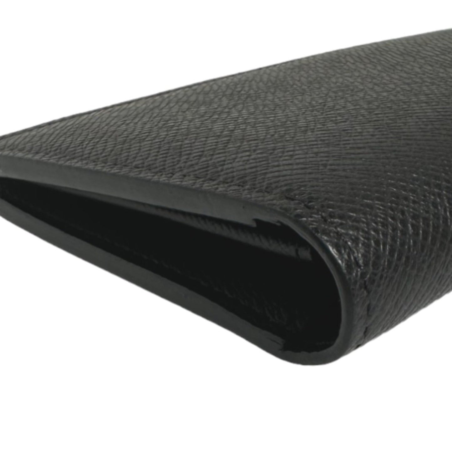 Louis Vuitton Black Leather Brazza