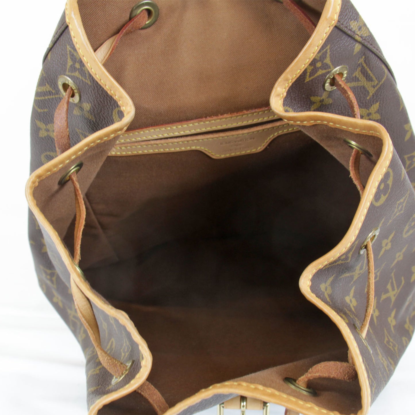Louis Vuitton Brown Canvas Montsouris