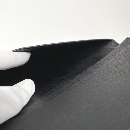Louis Vuitton Black Leather Brazza