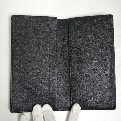 Louis Vuitton Black Leather Brazza