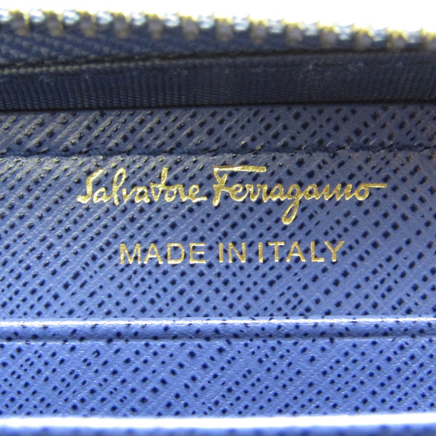 Salvatore Ferragamo Purple Leather Gancini