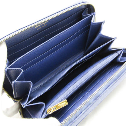 Salvatore Ferragamo Purple Leather Gancini