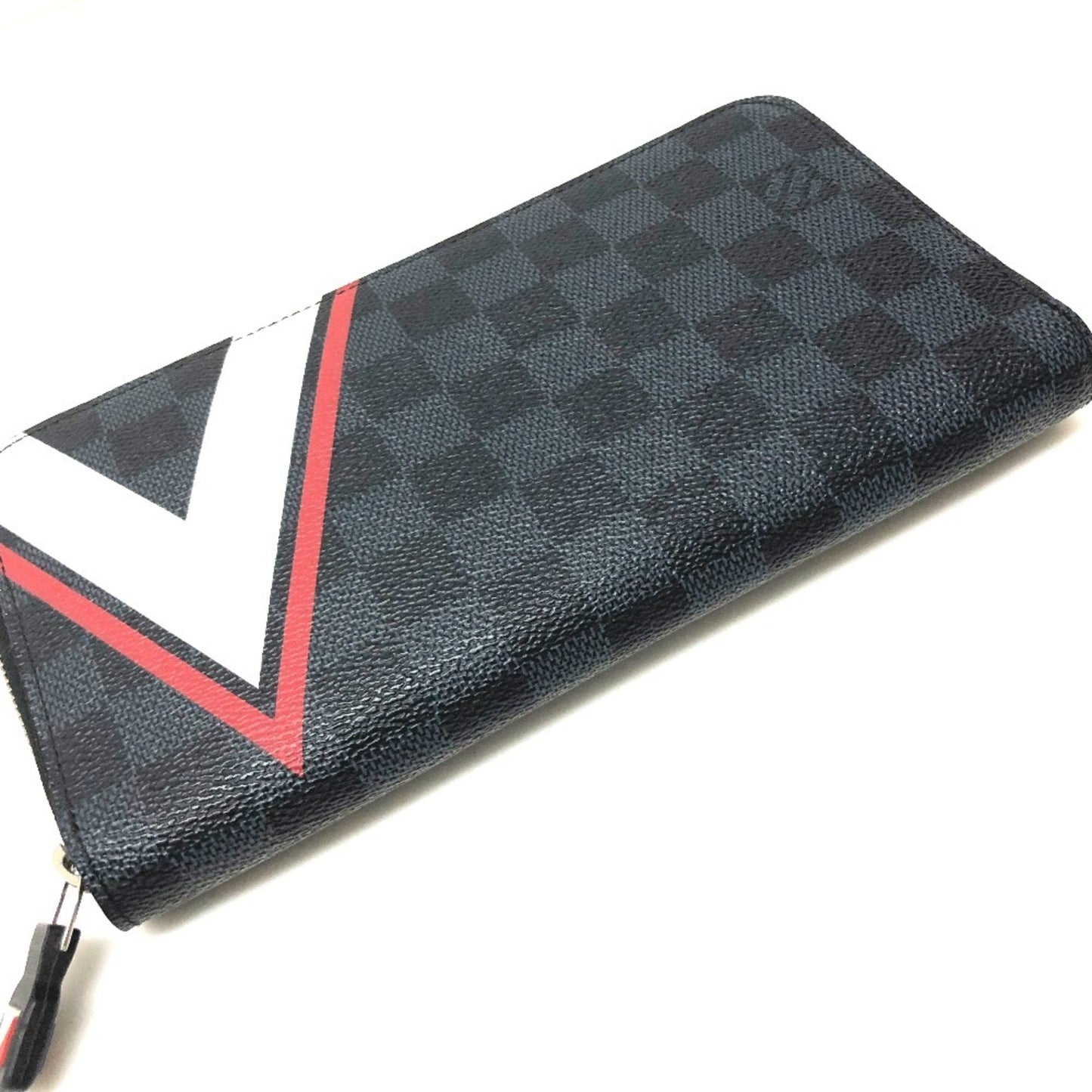 Louis Vuitton Blue Canvas Zippy