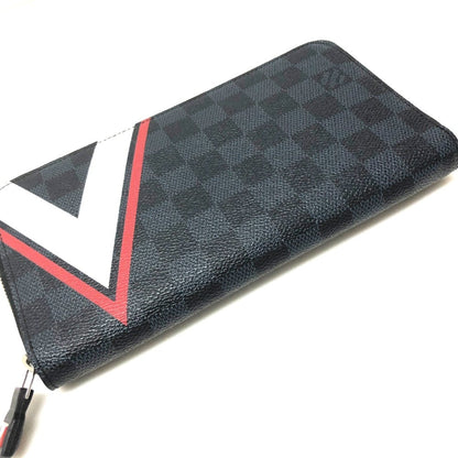Louis Vuitton Blue Canvas Zippy