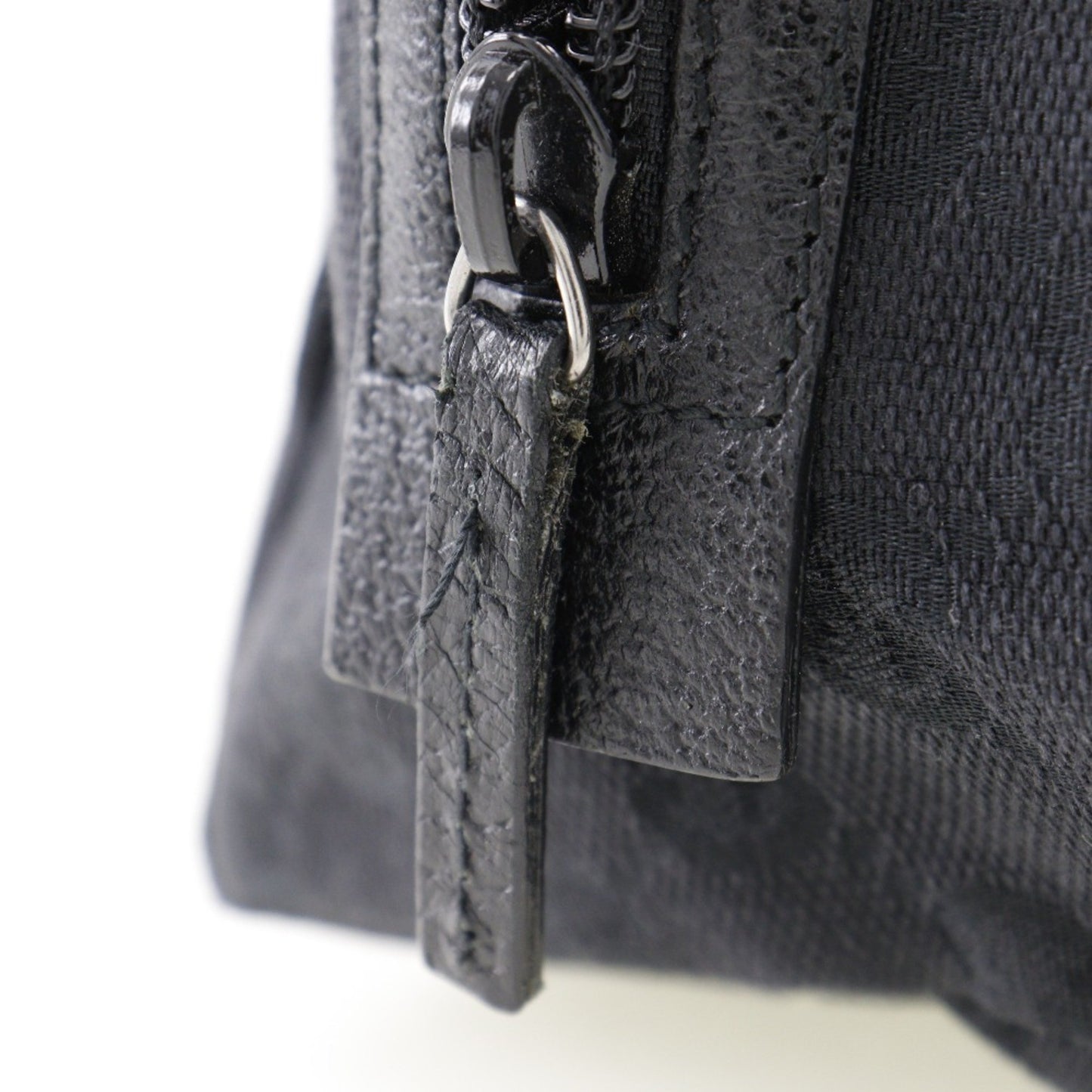 Gucci Black Canvas Gg Canvas