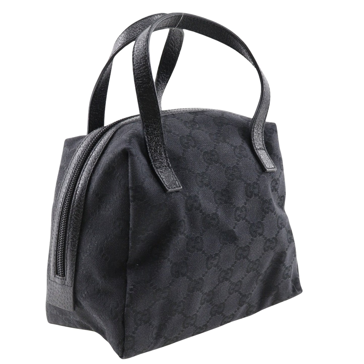 Gucci Black Canvas Gg Canvas