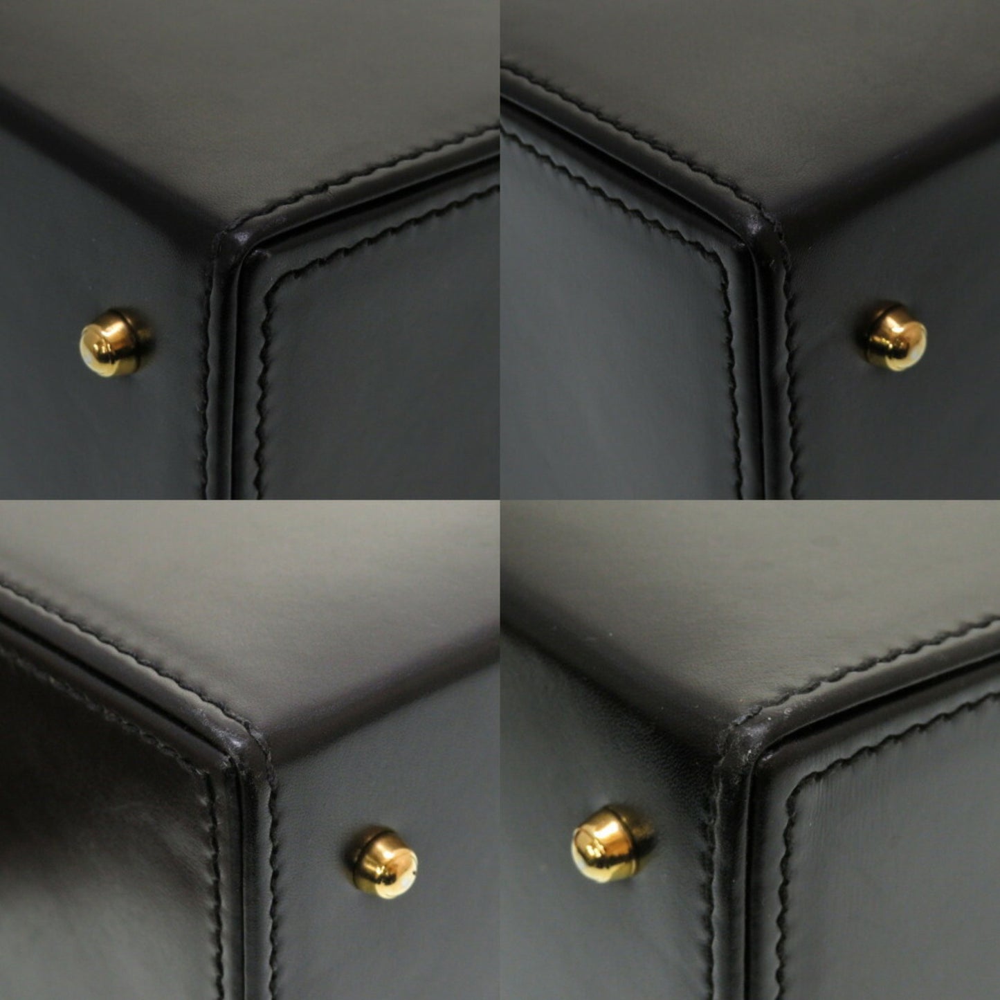 Gucci Black Leather Lady Lock