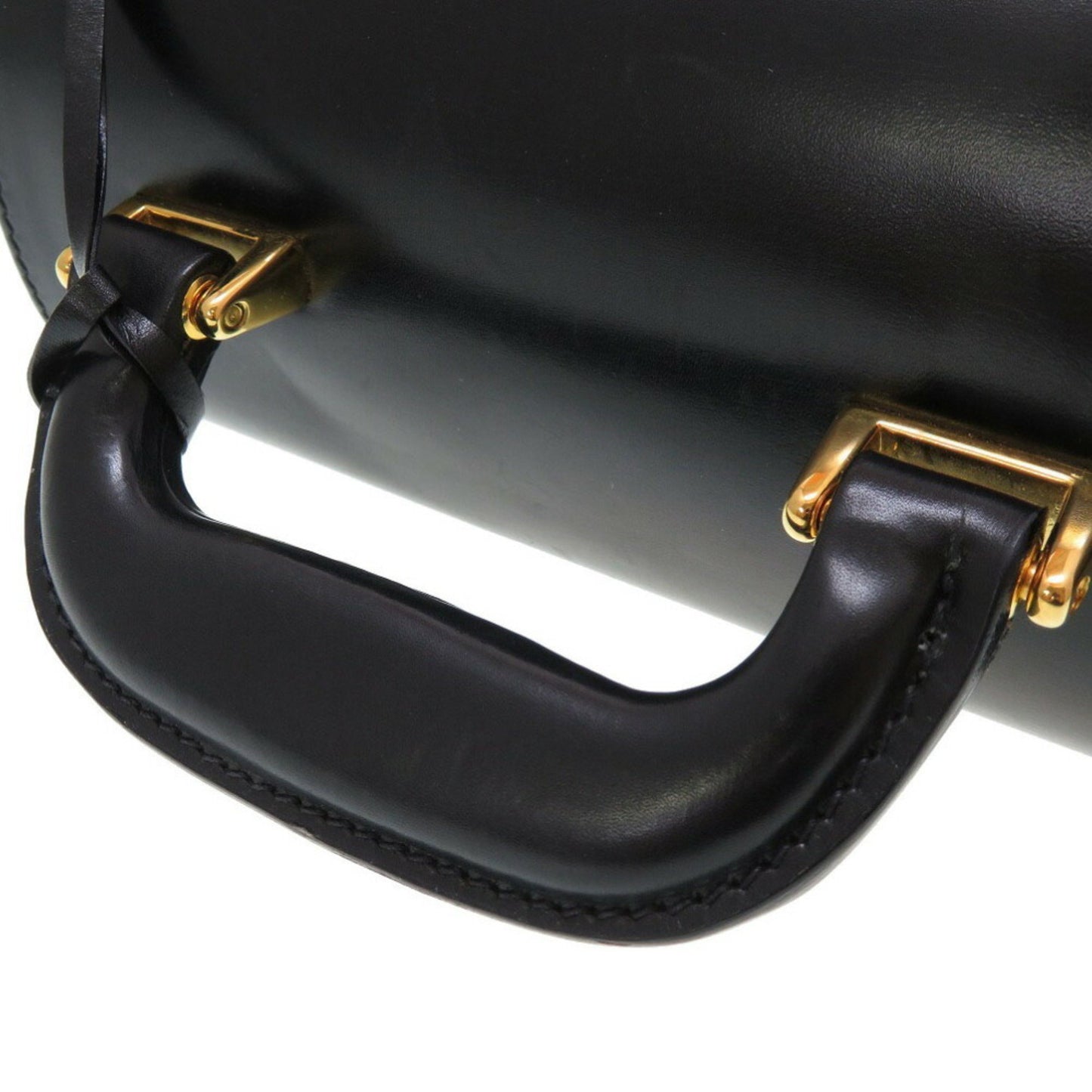 Gucci Black Leather Lady Lock
