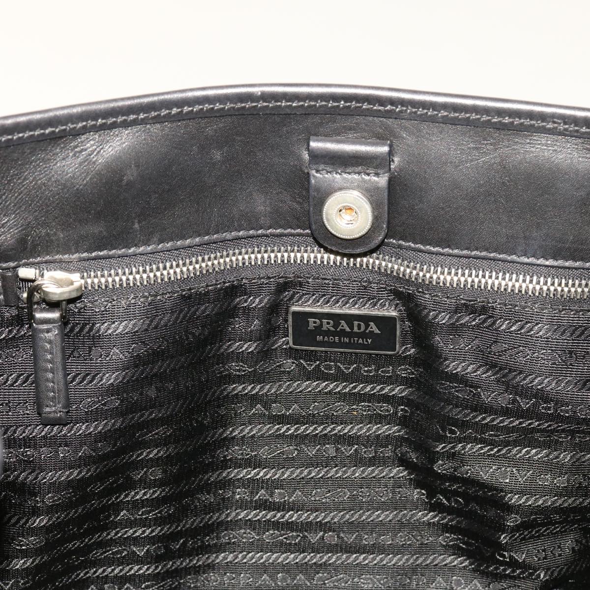 Prada Black Synthetic Tote