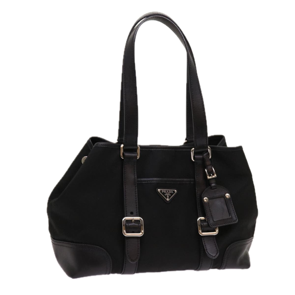 Prada Black Synthetic Tote