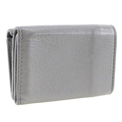 Balenciaga Gray Pony-style Calfskin Papier