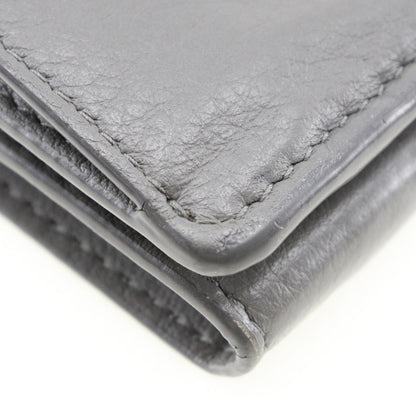 Balenciaga Gray Pony-style Calfskin Papier