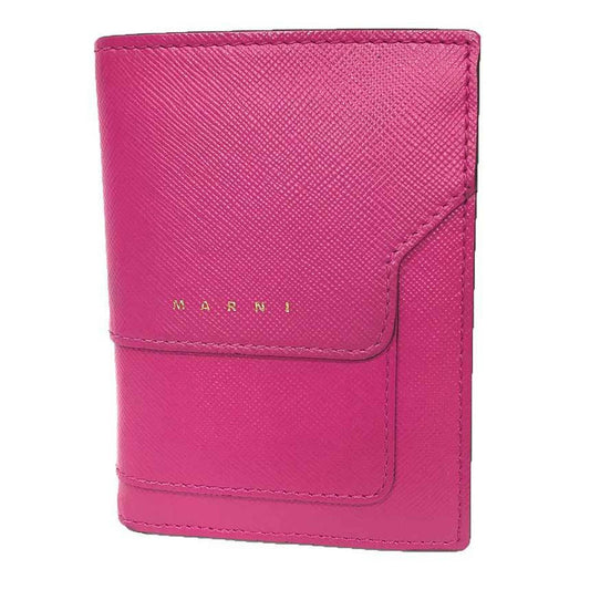 Marni Pink Leather Wallet