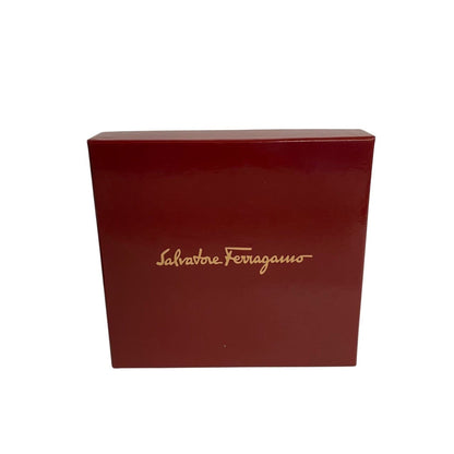 Salvatore Ferragamo Black Leather Gancini
