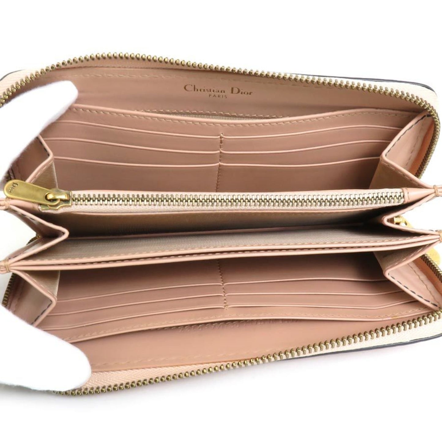 Dior Pink Leather Wallet