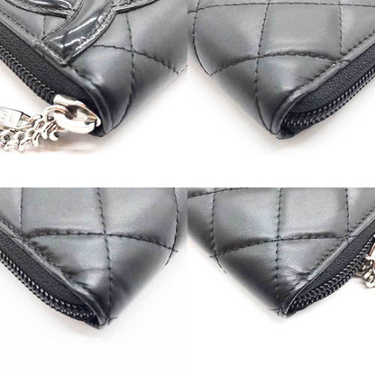 Chanel Black Leather Cambon