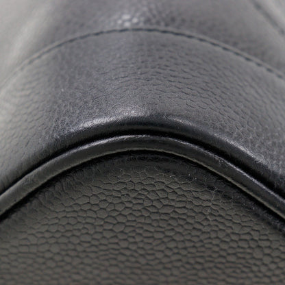 Chanel Black Leather Vanity