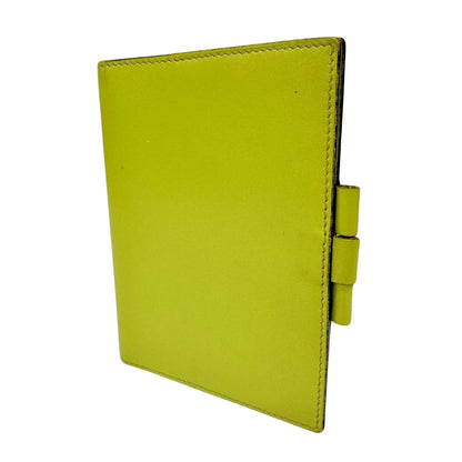 Hermès Green Leather Agenda Cover