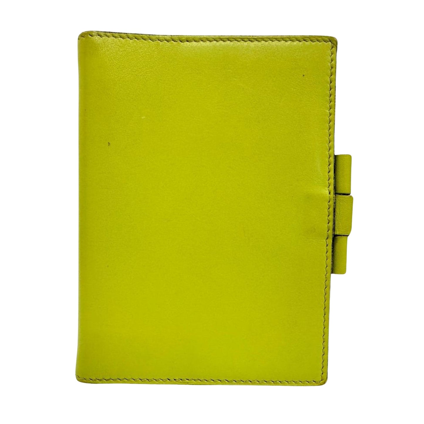 Hermès Green Leather Agenda Cover
