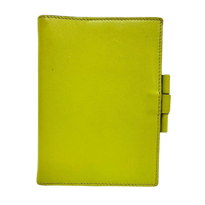 Hermès Green Leather Agenda Cover
