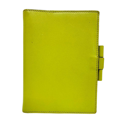 Hermès Green Leather Agenda Cover