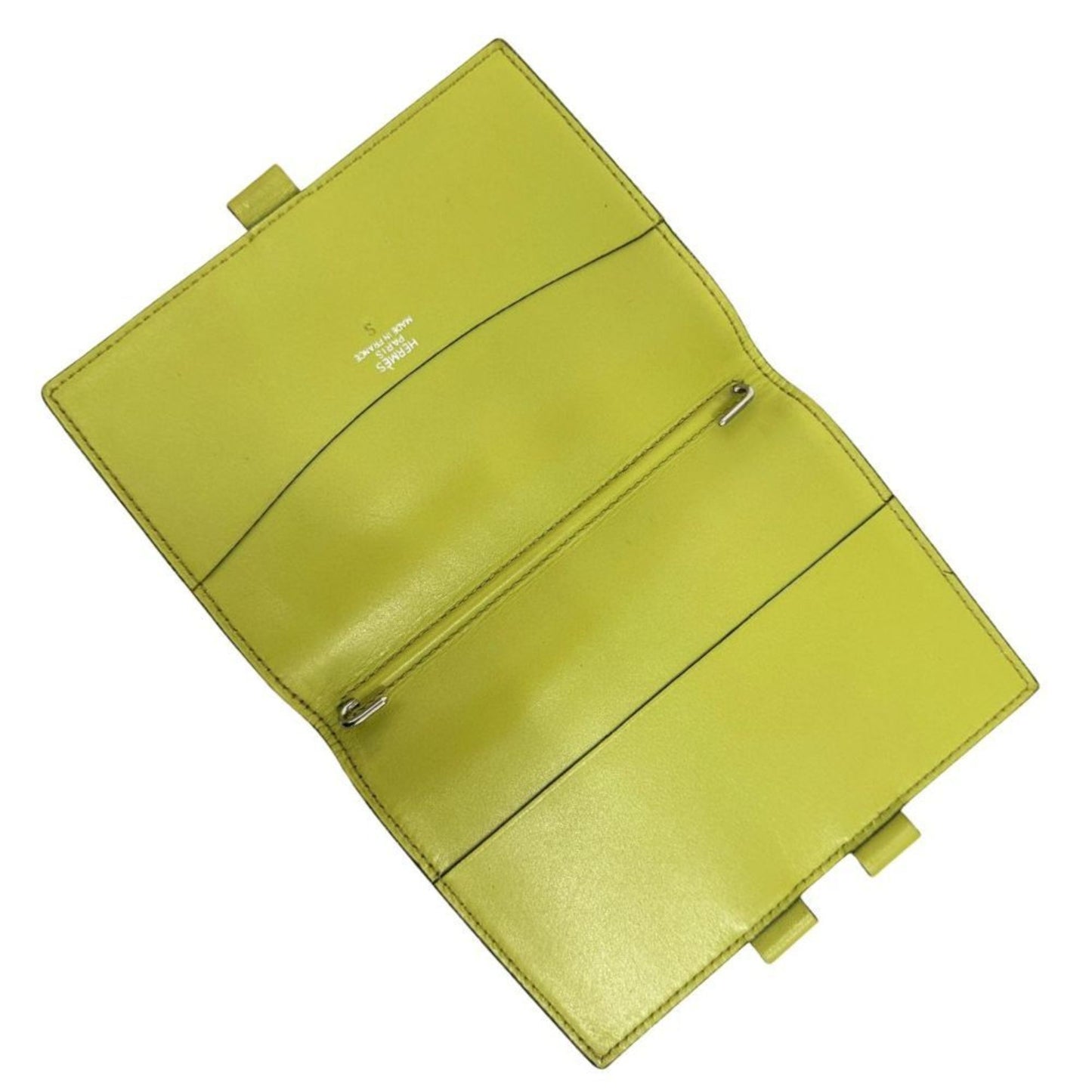 Hermès Green Leather Agenda Cover