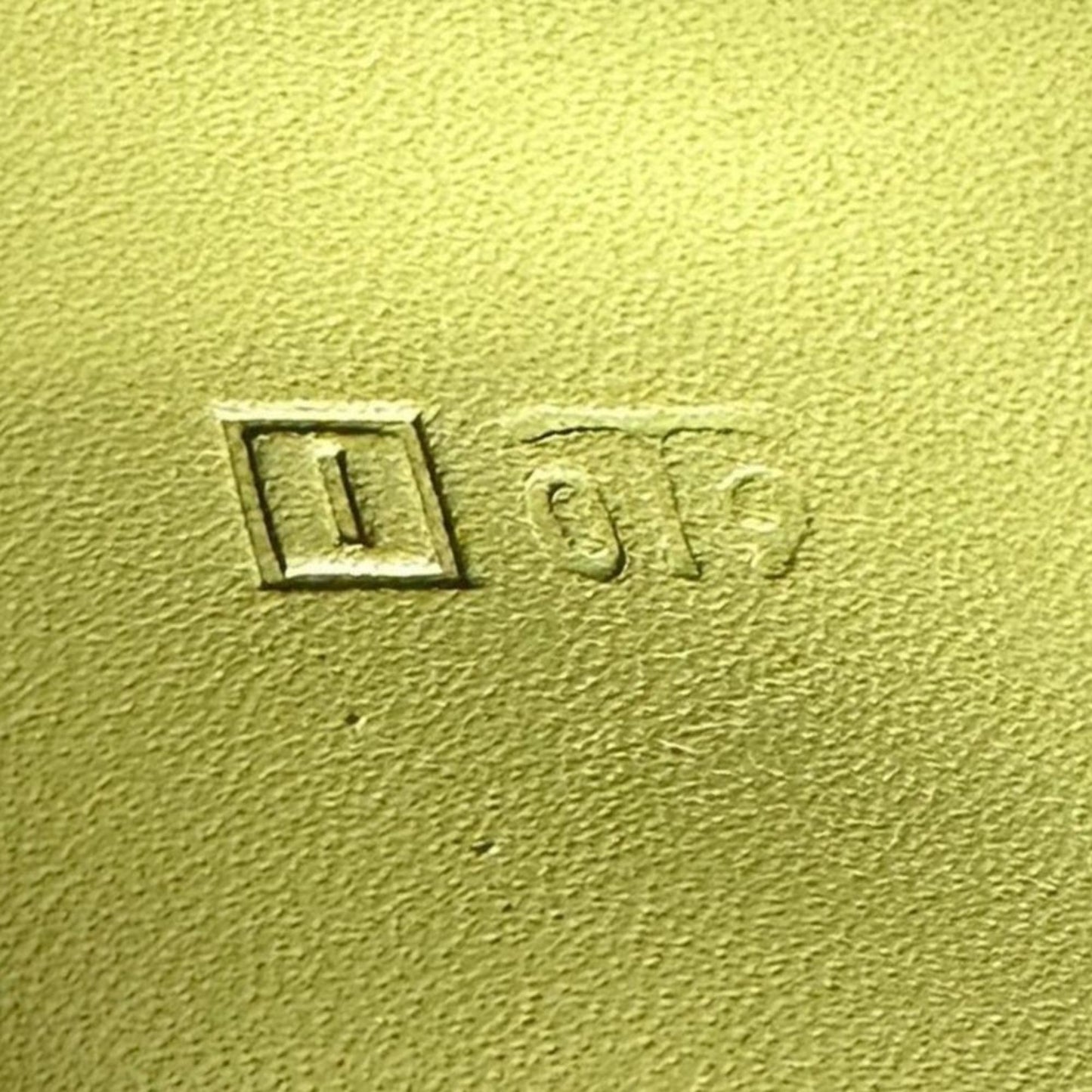Hermès Green Leather Agenda Cover