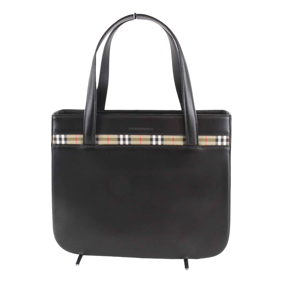 Burberry Black Leather Handbag