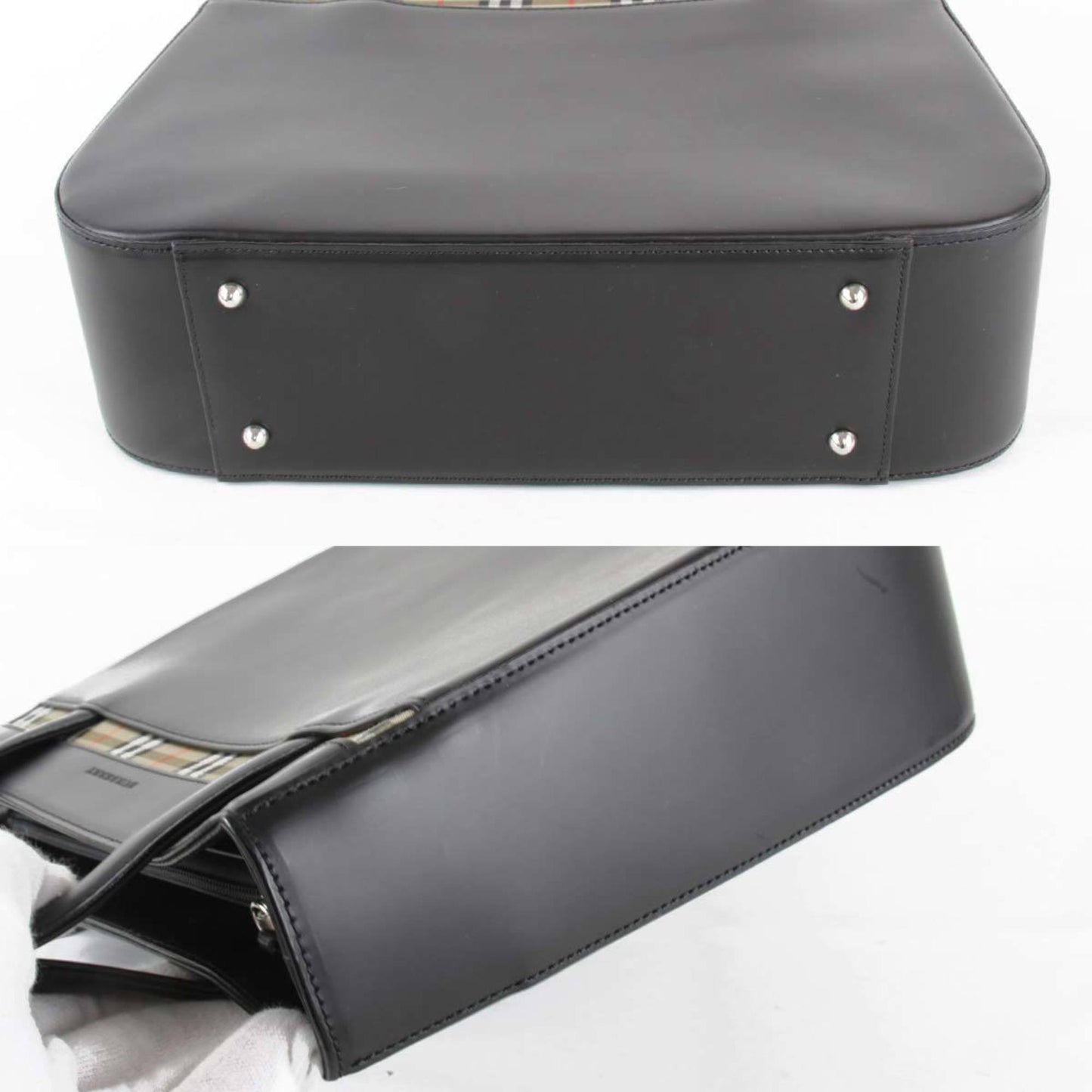 Burberry Black Leather Handbag