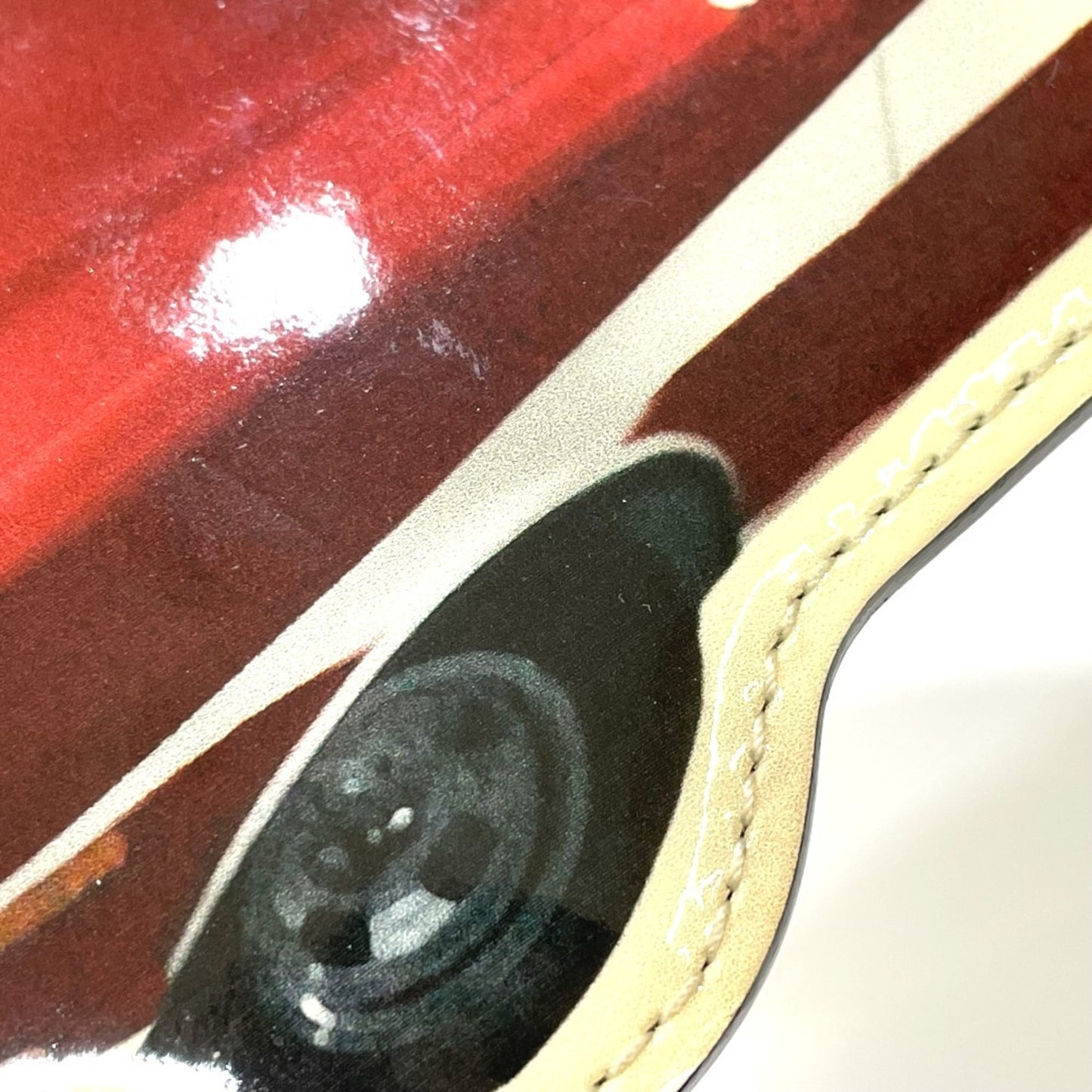 Louis Vuitton Red Patent Leather Porte-monnaie