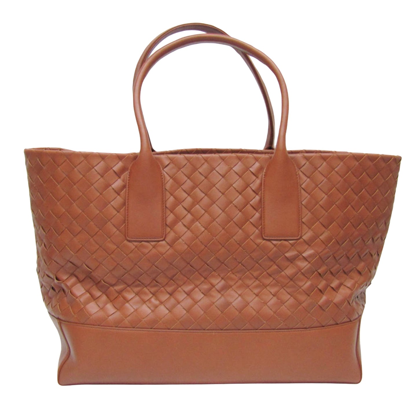 Bottega Veneta Brown Leather Intrecciato