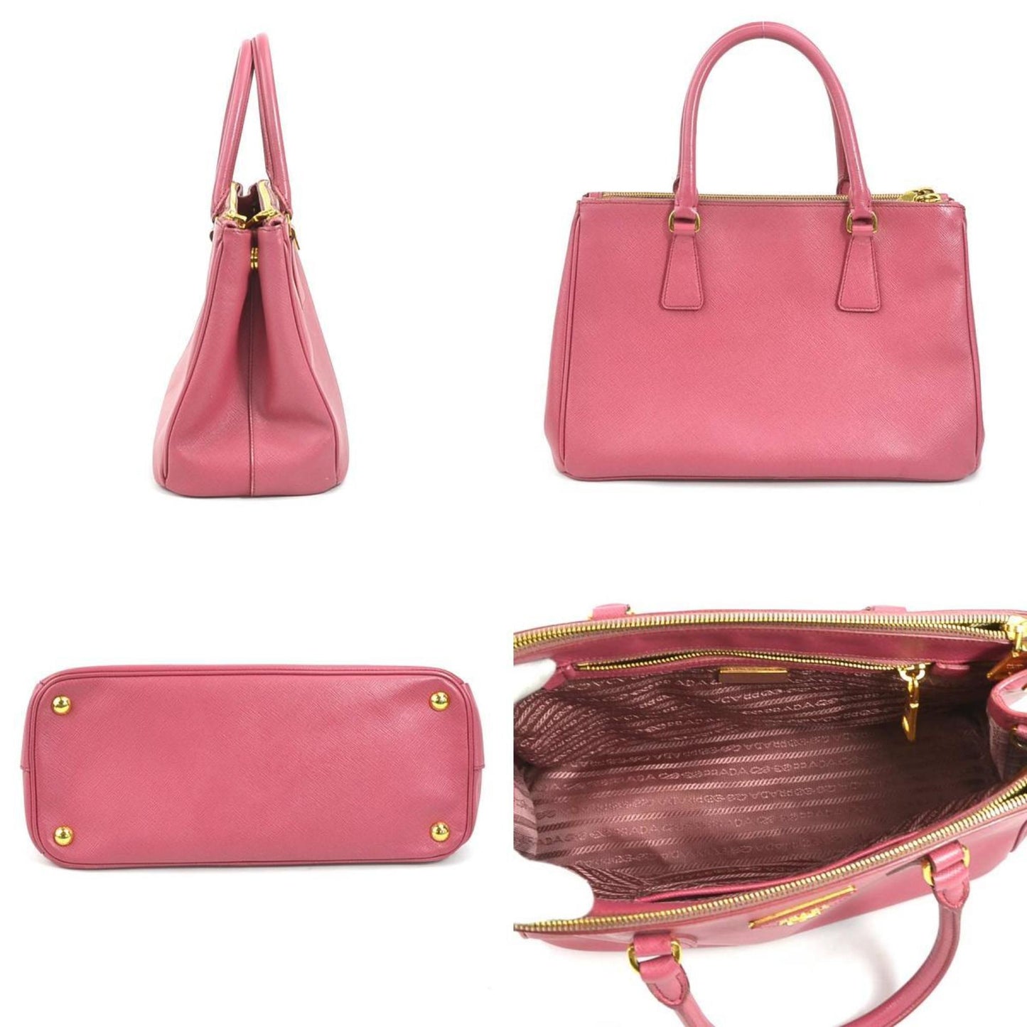 Prada Pink Leather Galleria