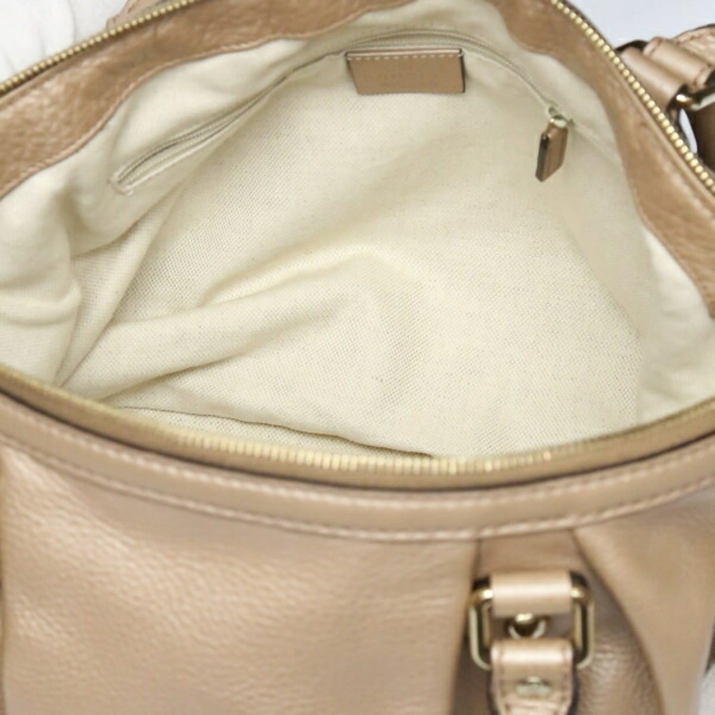 Gucci Gold Leather Sukey