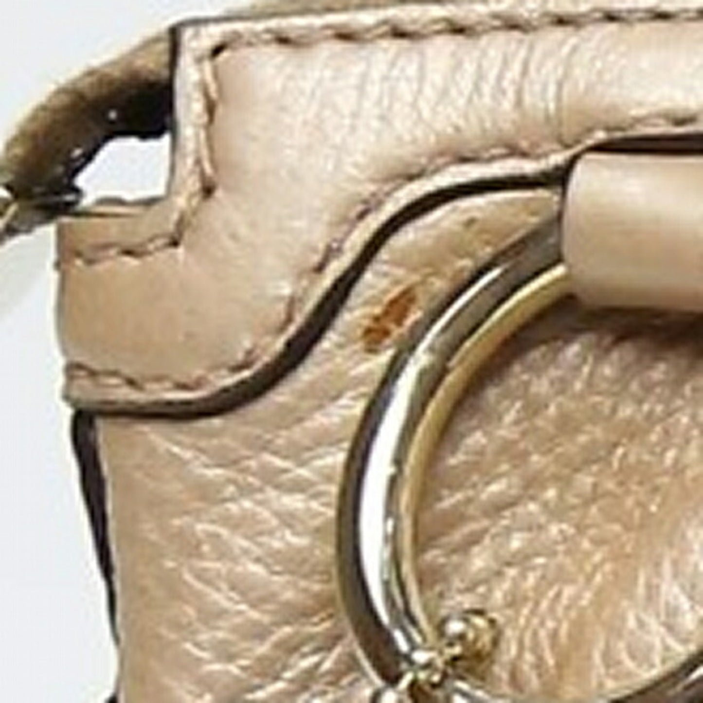 Gucci Gold Leather Sukey