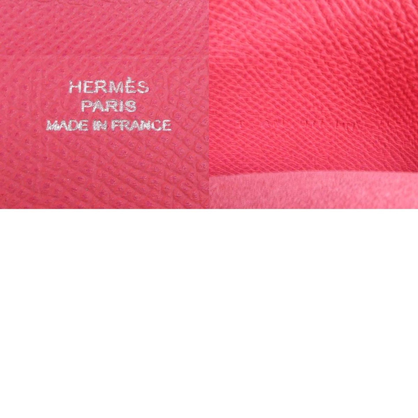 Hermès Pink Leather Wallet
