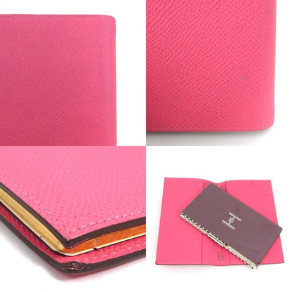 Hermès Pink Leather Wallet