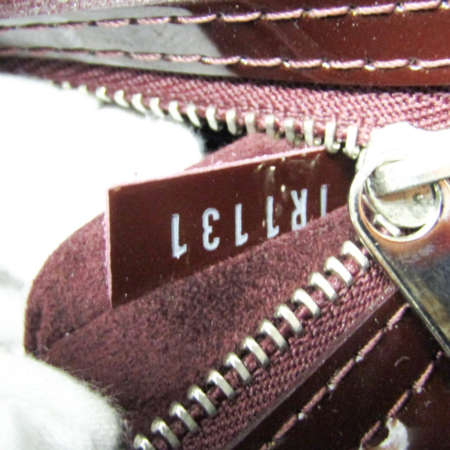 Louis Vuitton Brown Patent Leather Mirabeau